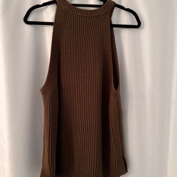 Madewell Valley brown sweater tank - Picture 4 of 4